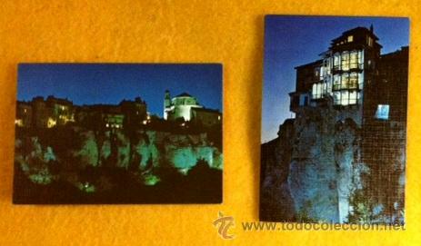 Postales: CUENCA - CASAS COLGADAS - LOTE 2 POSTALES - Foto 1