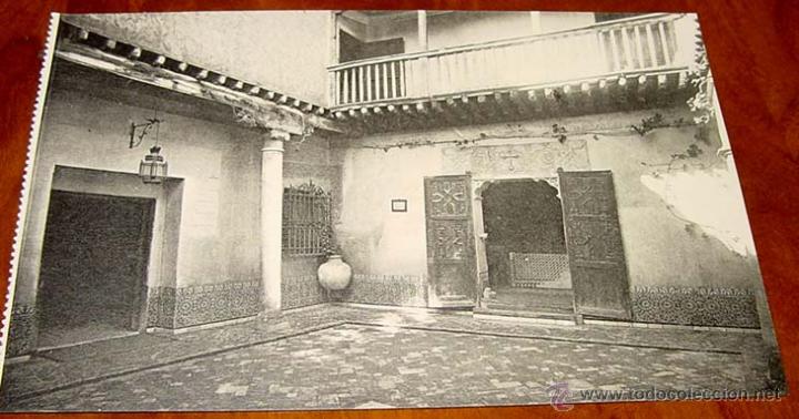 Postales: ANTIGUA POSTAL DE TOLEDO- CASA DEL GRECO PATIO- L. ROISIN- NO CIRCULADA