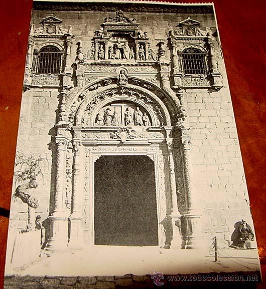 Postales: ANTIGUA POSTAL DE TOLEDO- PUERTA DEL HOSPITAL DE SANTA CRUZ - L. ROISIN- NO CIRCULADA