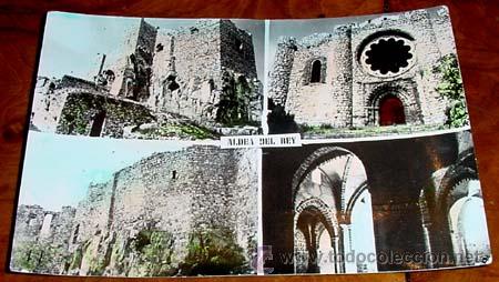 Postcards: ANTIGUA POSTAL COLOREADA DE ALDEA DEL REY (CIUDAD REAL) - SACRO CONVENTO . ED. PARIS - ESCRITA