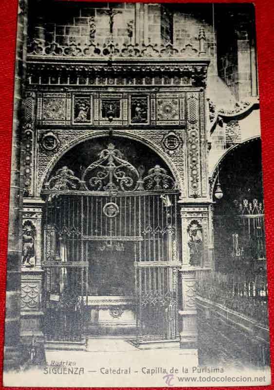 Postkarten: ANTIGUA POSTAL DE SIGUENZA - CATEDRAL - NO CIRCULADA - ED. RODRIGO.