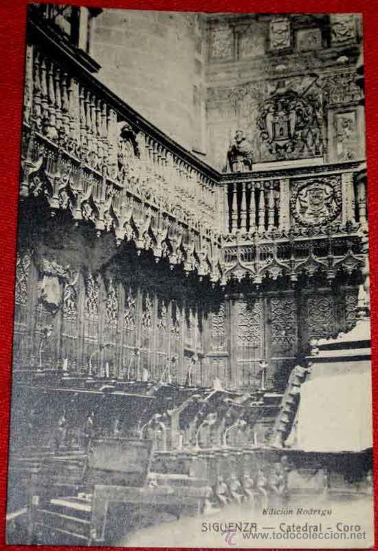 Postkarten: ANTIGUA POSTAL DE SIGUENZA - CATEDRAL - NO CIRCULADA - ED. RODRIGO.
