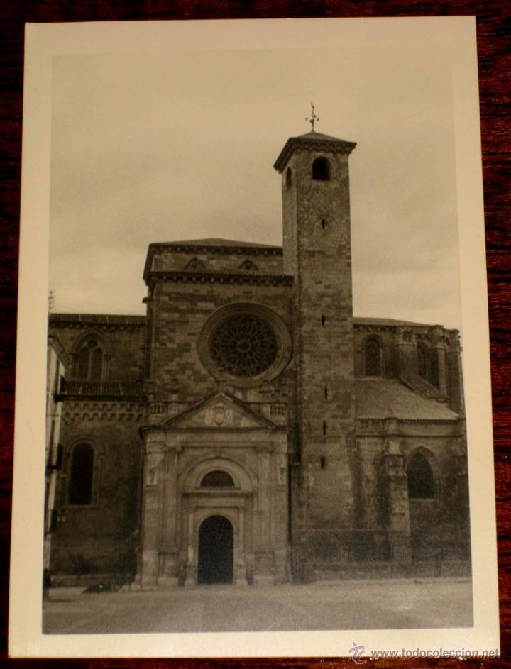 Postais: ANTIGUA FOTOGRAFIA DE SIGUENZA - GUADALAJARA - ESCRITA POR EL REVERSO - MIDE 10,5 X 7,5 CMS