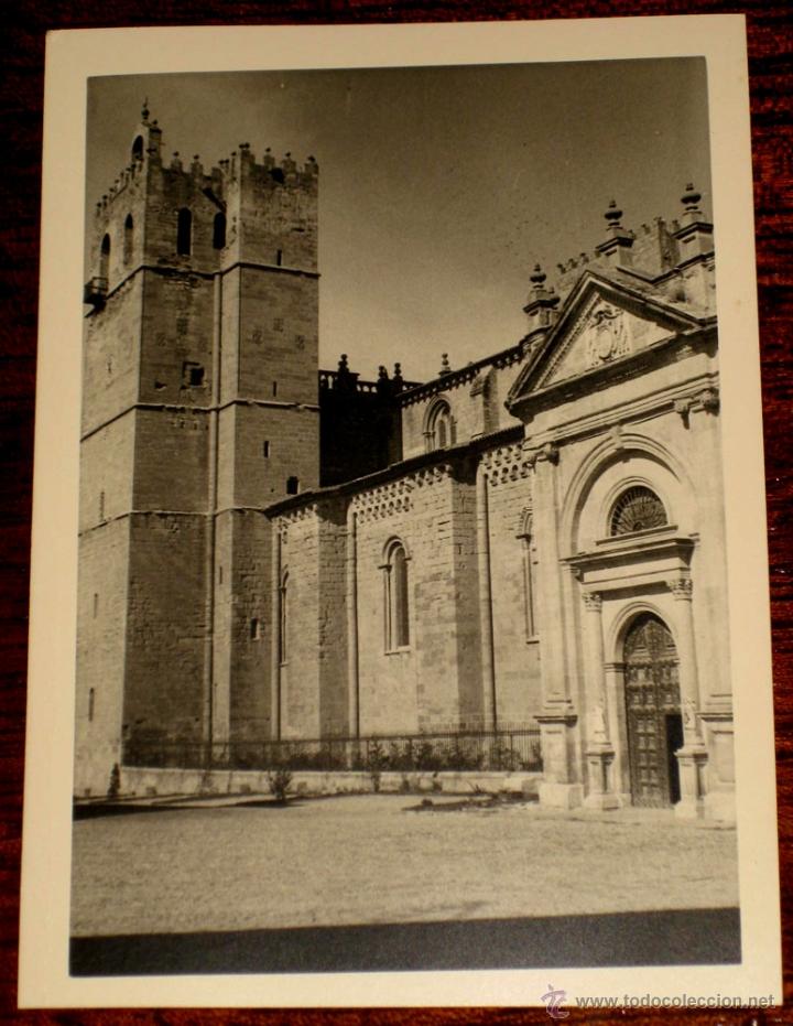 Postais: ANTIGUA FOTOGRAFIA DE SIGUENZA - GUADALAJARA - ESCRITA POR EL REVERSO - MIDE 10,5 X 7,5 CMS