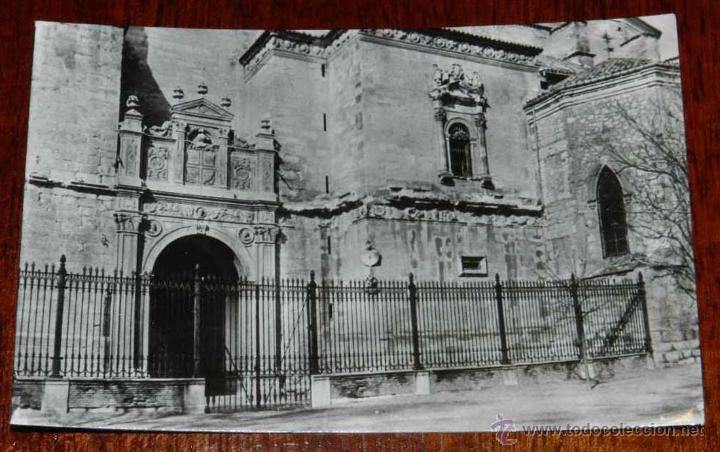 Postcards: Antigua foto postal de ciudad real, n. 15, fachada de la catedral, foto salas, circulada.