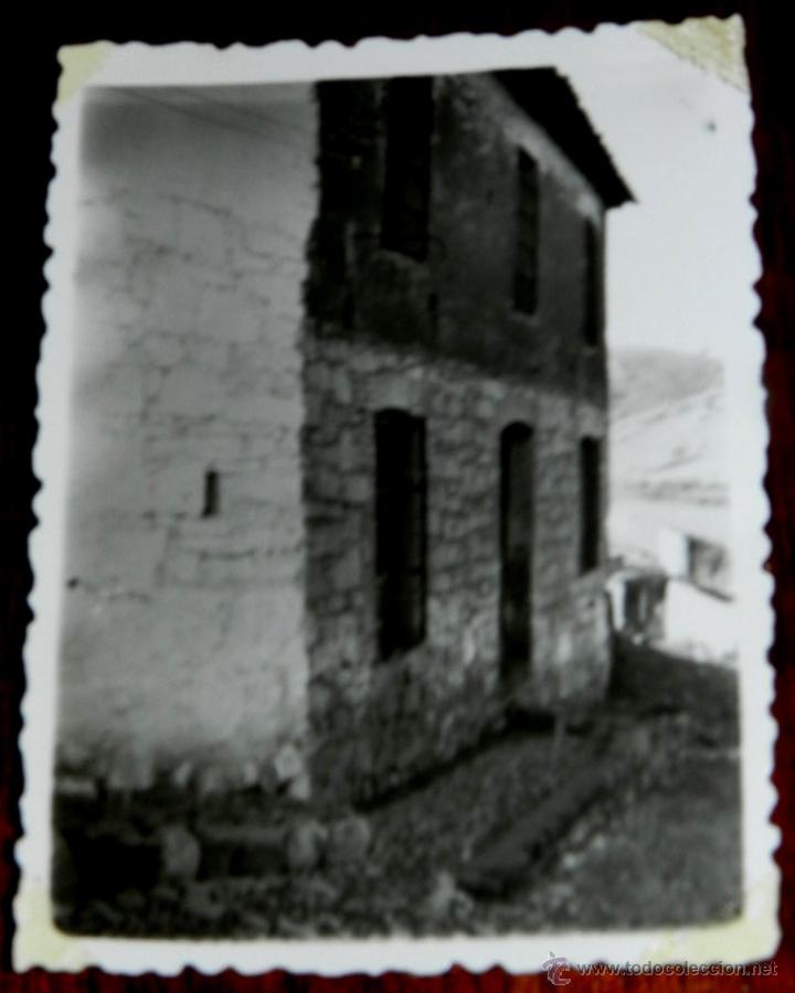 Postais: ANTIGUA FOTOGRAFIA DE PUEBLA DE DON RODRIGO (CIUDAD REAL) EN LA INAUGURACION DE UINA ESCUELA Y VIVIE