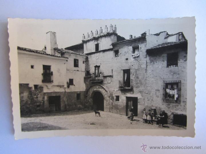 Postales: Postal fotogr&aacute;fica de Siguenza. Marquesado de Bedmar.  Ed. Nieta de C.Rodrigo. Circulada 1960