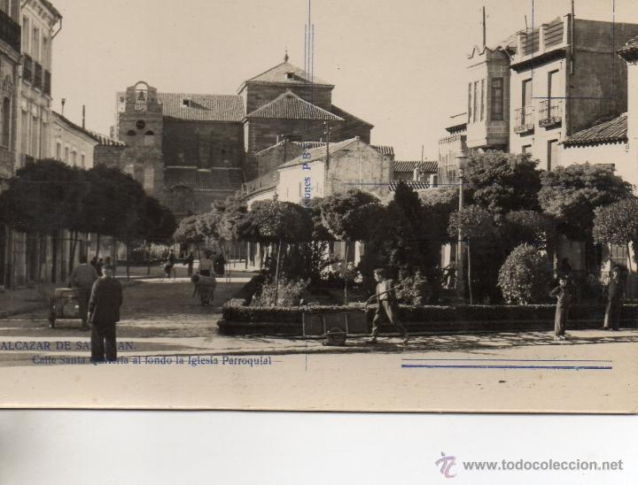 Postkarten: alcazar de san juan. calle santa quiteria.pbl