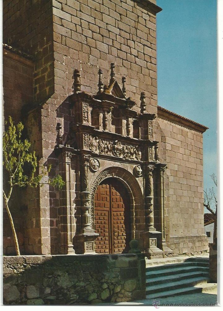 Postales: OROPESA DE TOLEDO.-IGLESIA DE NTRA. SRA. DE LA ASUNCION.-EDICIONES ARRIBAS N&ordm;2005