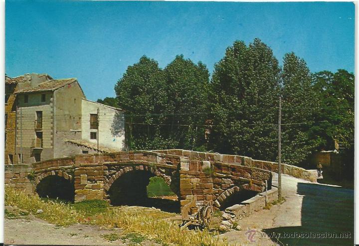 Postales: MOLINA DE ARAGON .-PUENTE VIEJO.-EDICIONES FITER.-SIN CIRCULAR
