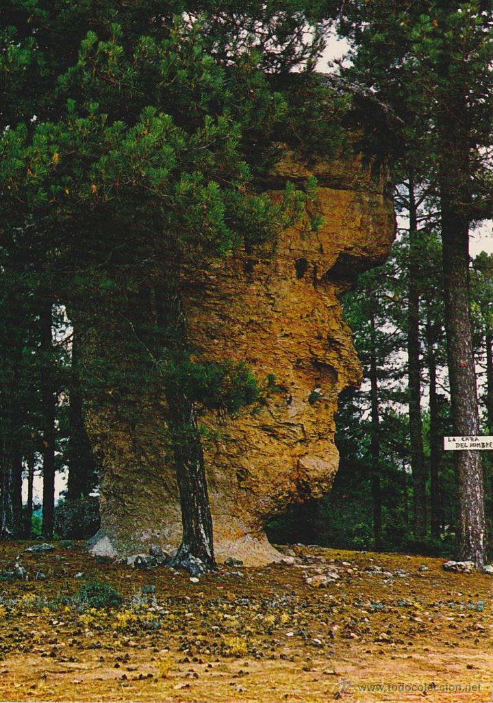 Postales: Cuenca La cara del hombre (sin circular) - Foto 1