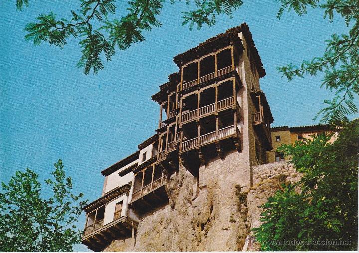 Postales: Cuenca casas colgadas (sin circular) - Foto 1