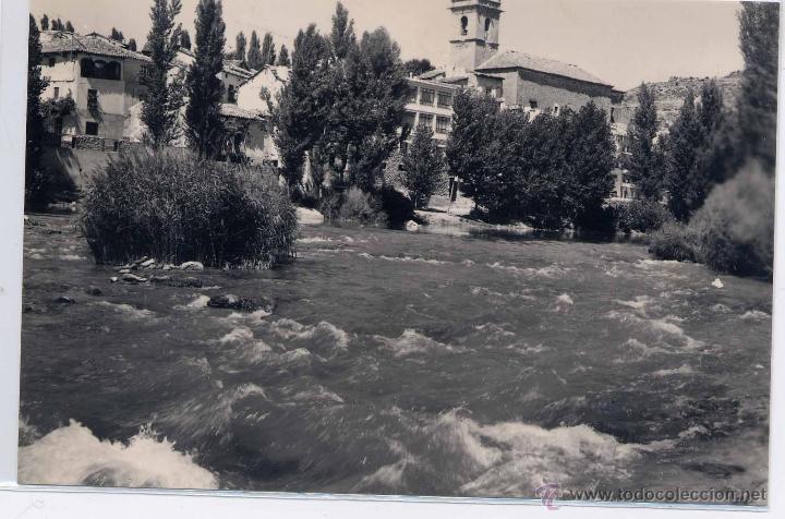 Postais: TRILLO (GUADALAJARA).- RIO TAJO Y VISTA PARCIAL