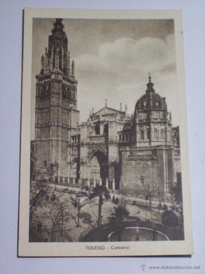 Postales: POSTAL DE LA CATEDRAL DE TOLEDO - Foto 1