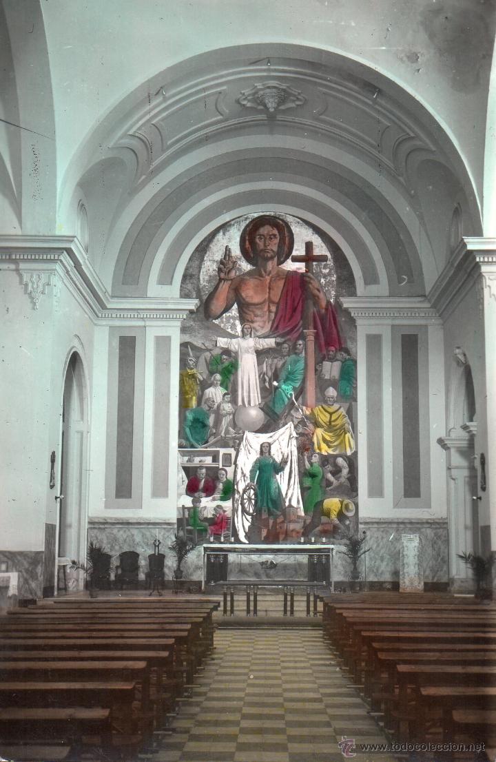 Cartoline: sisante. 11 altar mayor. ed. paris. coloreada