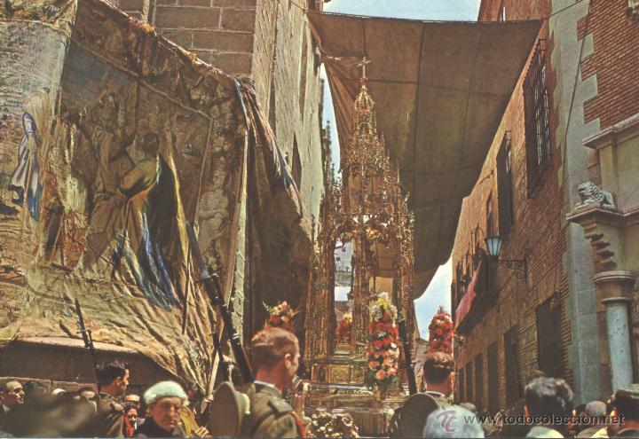 Postales: TOLEDO - LA CUSTODIA EN PROCESI&Oacute;N - Foto 1