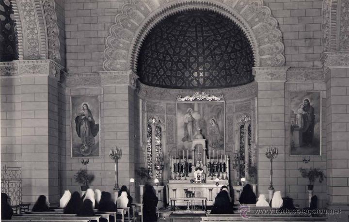 Postales: GUADALAJARA.- CASA NOVICIADO DE RR. ADORATRICES. CAPILLA