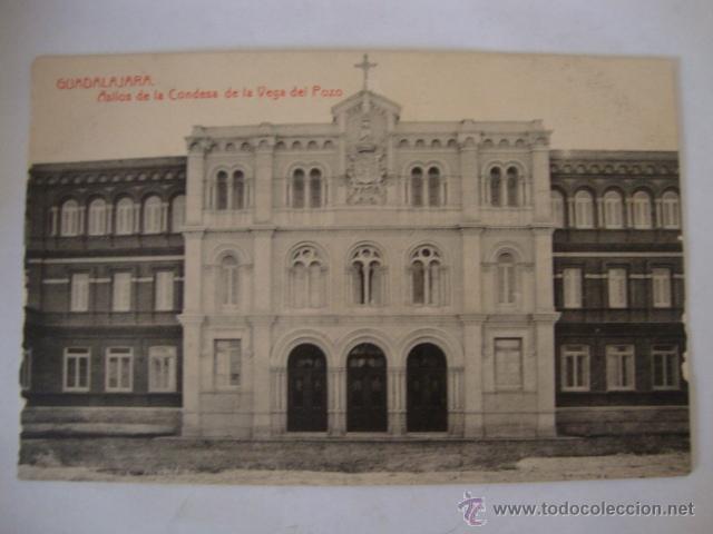 Postcards: ANTIGUA POSTAL DE GUADALAJARA-ASILOS DE LA CONDESA DE LA VEGA DEL POZO LOTA125