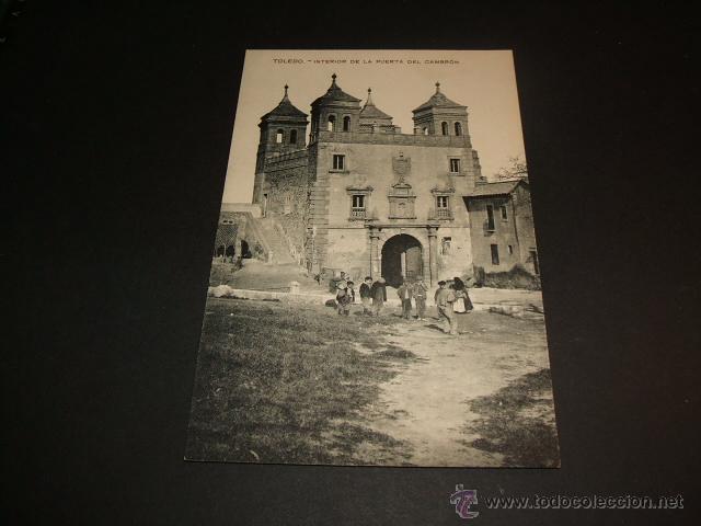 Postales: TOLEDO INTERIOR DE LA PUERTA DEL CAMBRON - Foto 1