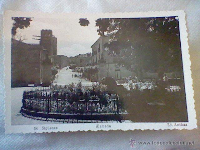 Postcards: alameda n&ordm; 34 Siguenza Arribas escrita (B6)
