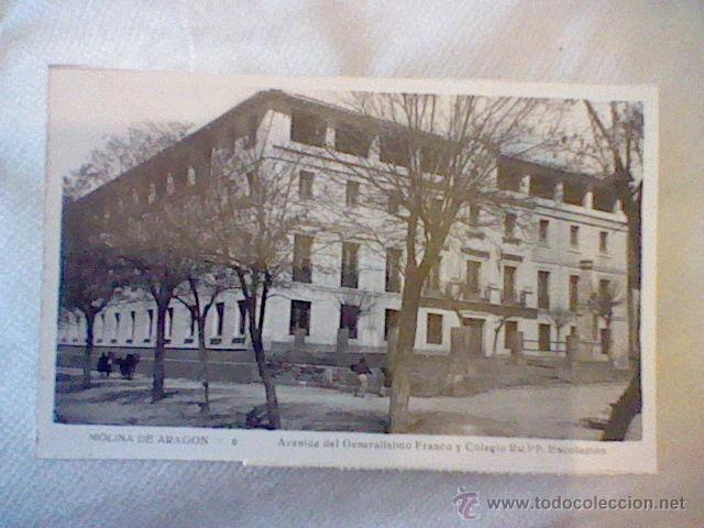 Postkarten: Avenida Av Generalisimo Franco y Colegio escolapios Molina Aragon n&ordm; 6 s/c (B6)
