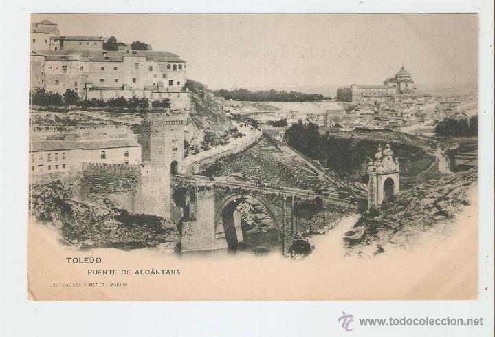 Postales: TOLEDO. PUENTE DE ALC&Aacute;NTARA