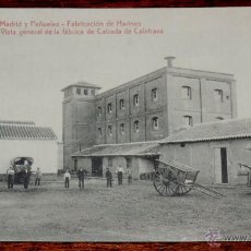 Postales: ANTIGUA POSTAL DE CALZADA DE CALATRAVA (CIUDAD REAL) - MANUEL MADRID PENOT - FABRICACION DE HARINAS,