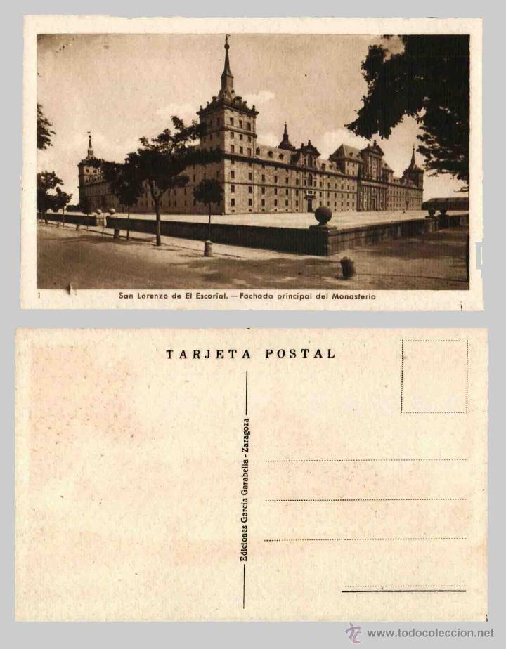 Postkarten: SAN LORENZO DE EL ESCORIAL - EDICIONE CARCIA GARABELLA - X