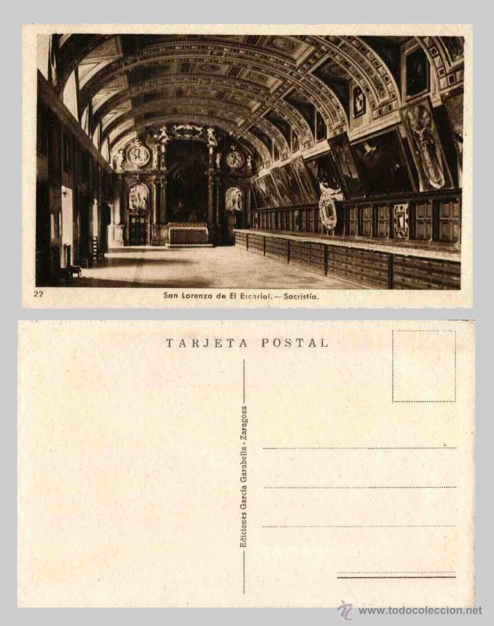 Postkarten: San Lorenzo del Escorial - TARJETA POSTAL - Old postcard