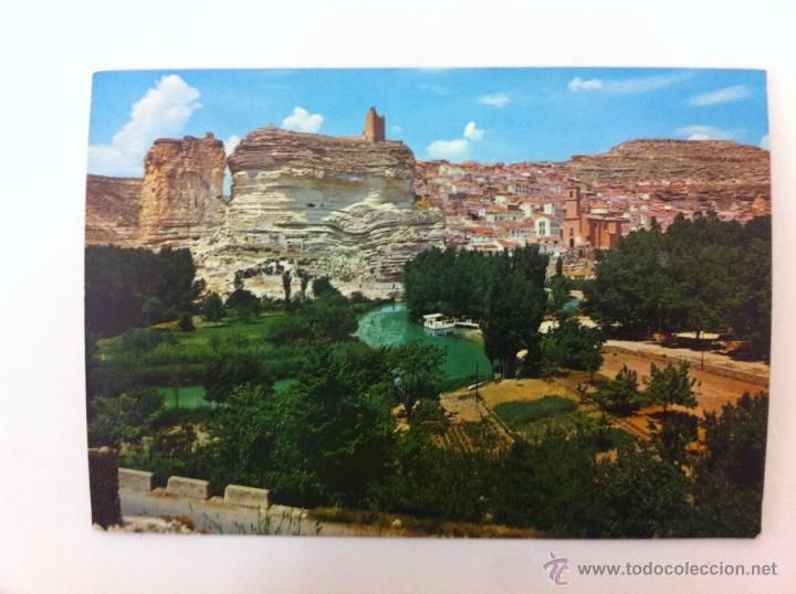 Cartoline: POSTAL VISTA PANORAMICA ALCALA DEL JUCAR. PAISAJE SIN CIRCULAR PERO ESCRITA. EDICIONES ARRIBAS