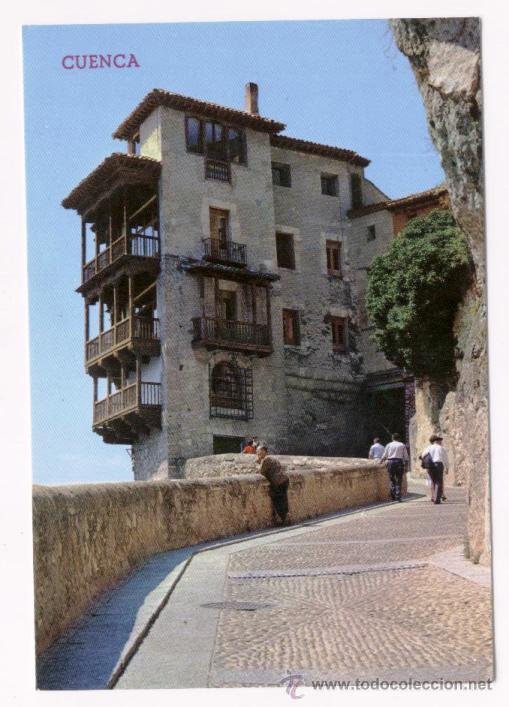 Postales: CUENCA - SUBIDA A LAS CASAS COLGADAS - Foto 1