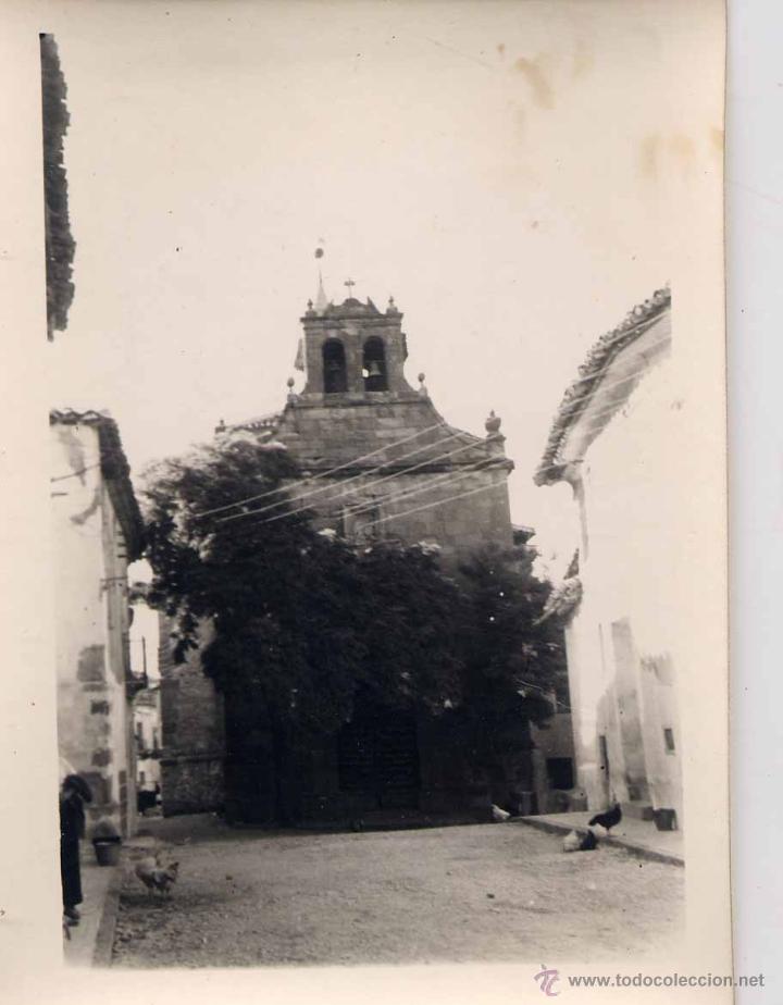Postales: PUEBLO DE GUADALAJARA).- FOTOGRAF&Iacute;A MEDIDAS 10,5 X 7,5 CMS