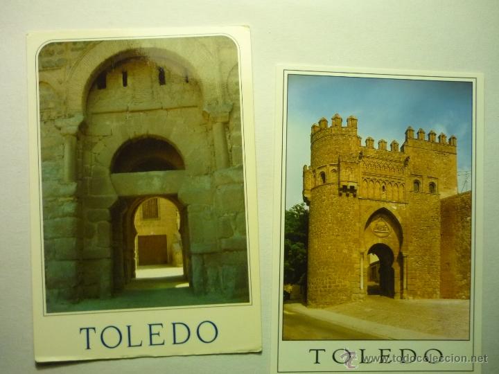 Postales: LOTE POSTALES TOLEDO-PUERTAS DEL SOL Y ALARCONES