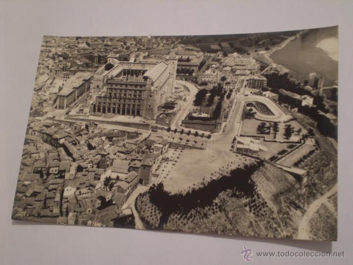 Postcards: ANTIGUA POSTAL EL ALCAZAR.TOLEDO AEREA.AEROPOST.A&Ntilde;OS 50,60.