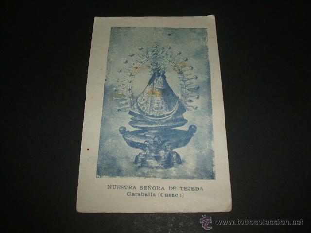 Postales: GARABALLA CUENCA NUESTRA SE&Ntilde;ORA DE TEJEDA - Foto 1