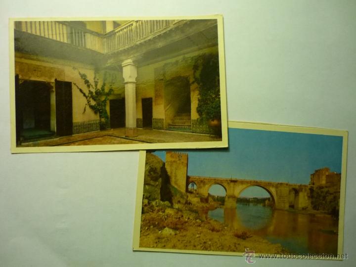 Postcards: LOTE POSTALES TOLEDO.-CASA GRECO -PUENTE S.MARTIN