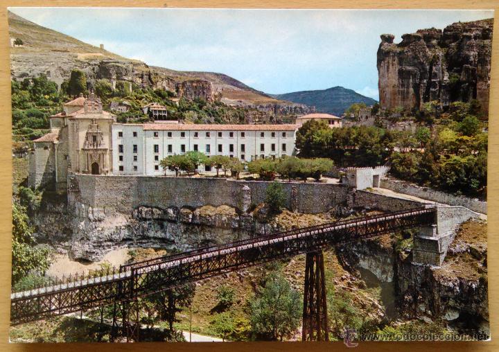 Postales: CUENCA - PUENTE Y CONVENTO DE SAN PABLO - Foto 1