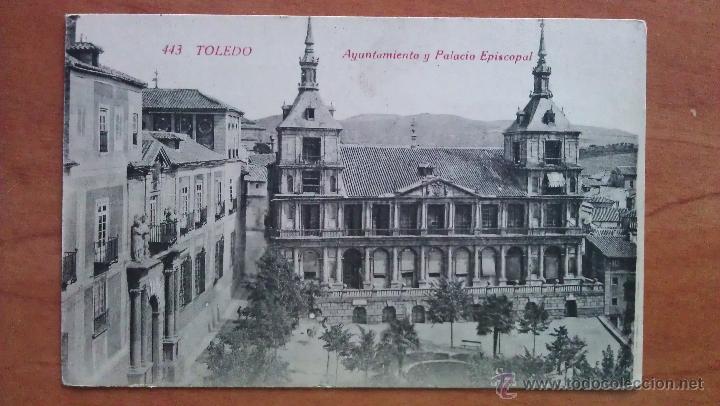 Postales: AYUNTAMIENTO Y PALACIO EPISCOPAL - Foto 1