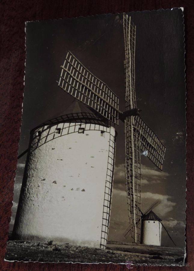 Postcards: FOTO POSTAL DE CAMPO DE CRIPTANA (CIUDAD REAL) ESTAMPAS MANCHEGAS, VDA. DE F. MANZANEQUE, ESCRITA