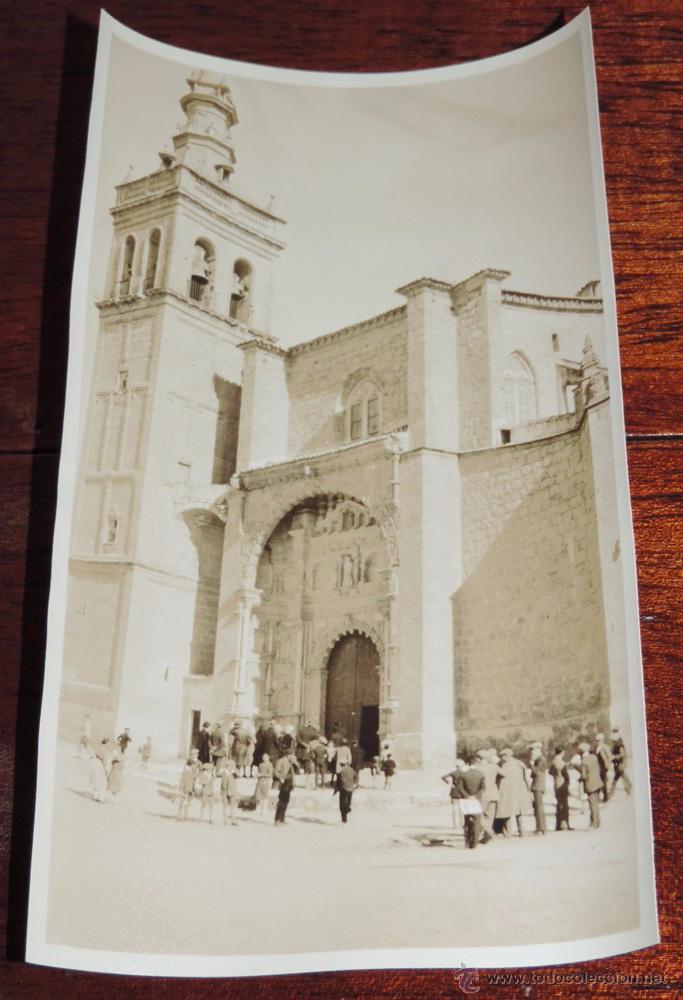 Postcards: FOTOGRAFIA DELA COLEGIATA DE TORRIJOS (TOLEDO), A&Ntilde;O 1929, MIDE 13,9 X 8,5 CMS. TAMA&Ntilde;O POSTAL