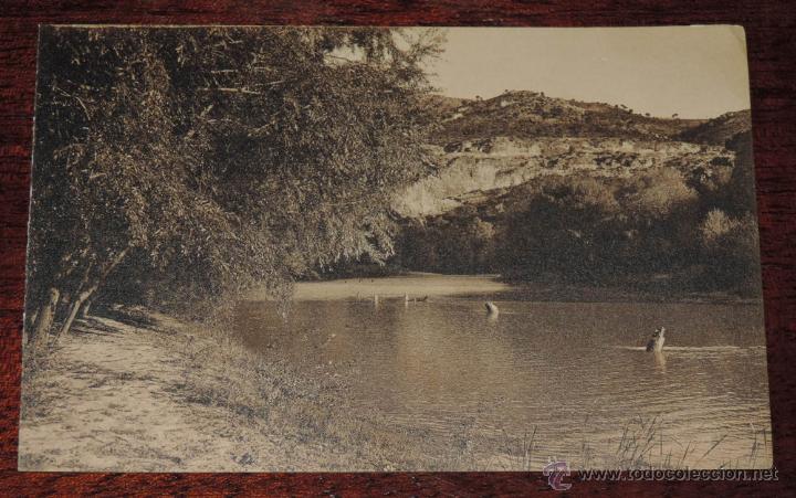 Postales: POSTAL GUADALAJARA. SALTO DE BOLARQUE. ORIELLA DEL GUALIELA. NO CIRCULADA.