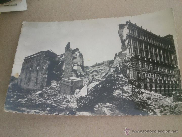Postcards: Postal.EL ALCAZAR DESPUES DEL ASEDIO .1910.CIRCULADA