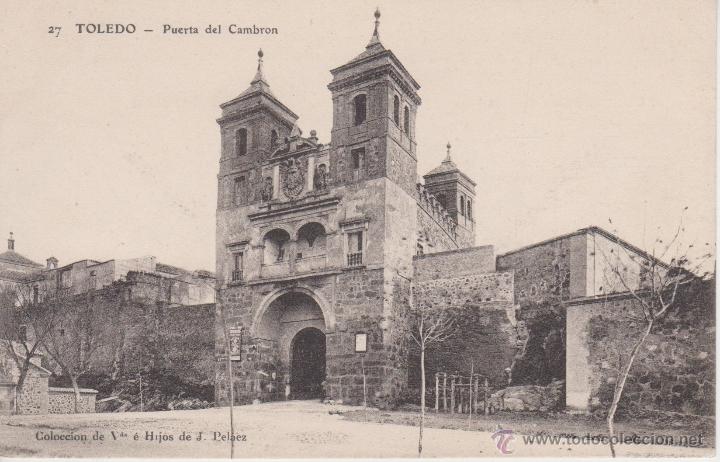 Postales: (27) TOLEDO. PUERTA DEL CAMBRON - Foto 1