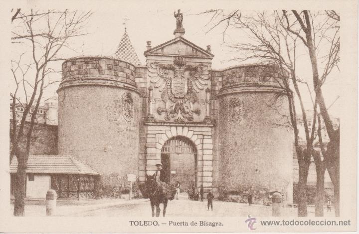 Postales: TOLEDO. PUERTA DE BISAGRA - Foto 1