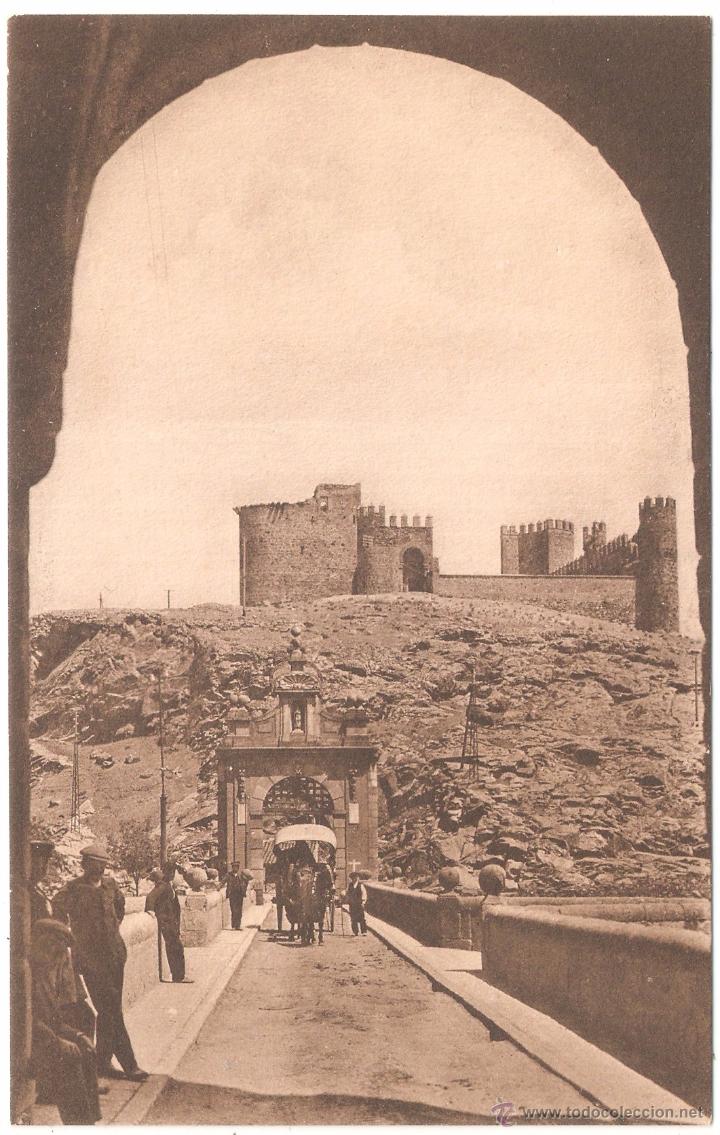 Postkarten: Toledo Puente de Alc&aacute;ntara y Castillo de San Serbando