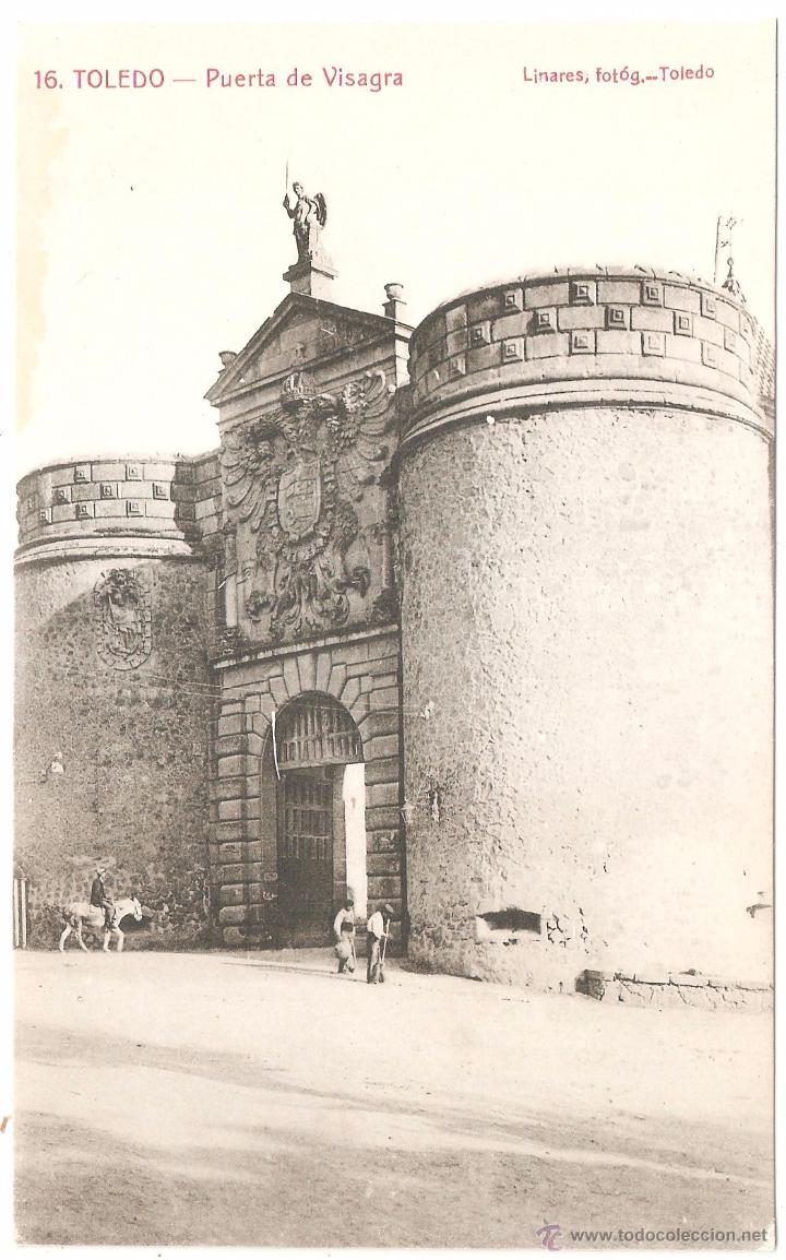 Postales: TOLEDO PUERTA DE VISAGRA - Foto 1