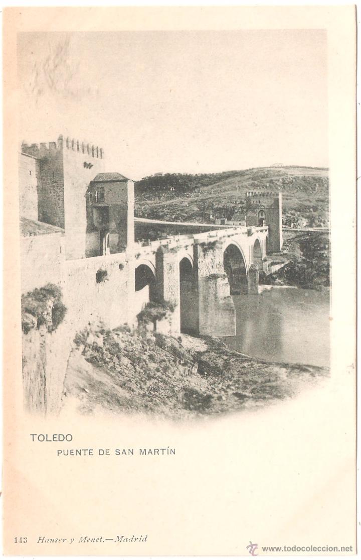 Postais: TOLEDO PUENTE SAN MART&Iacute;N