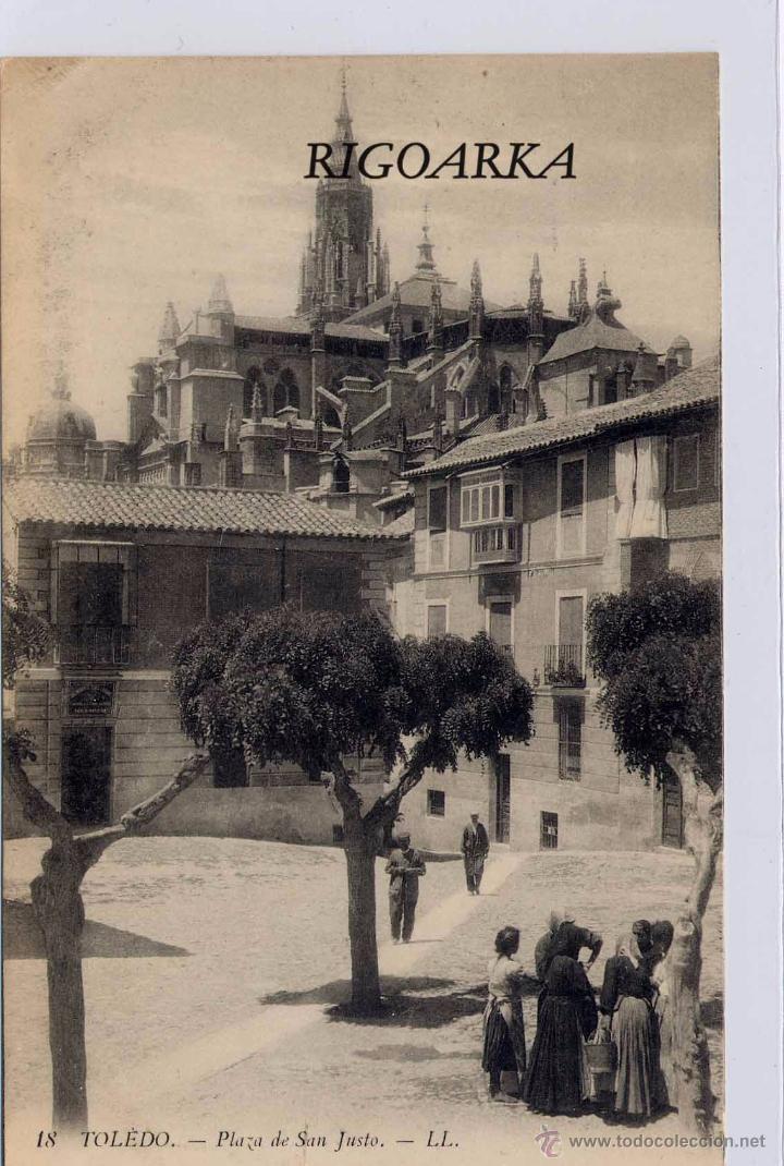 Postcards: TOLEDO.- PLAZA DE SAN JUSTO