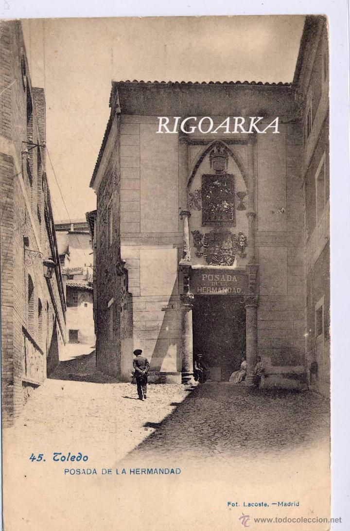 Postales: TOLEDO.- POSADA POSADA DE LA HERMANDAD - Foto 1