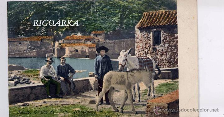 Postcards: TOLEDO.- ORILLAS DEL TAJO (BATANES)